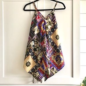 Bohemian asymmetrical top